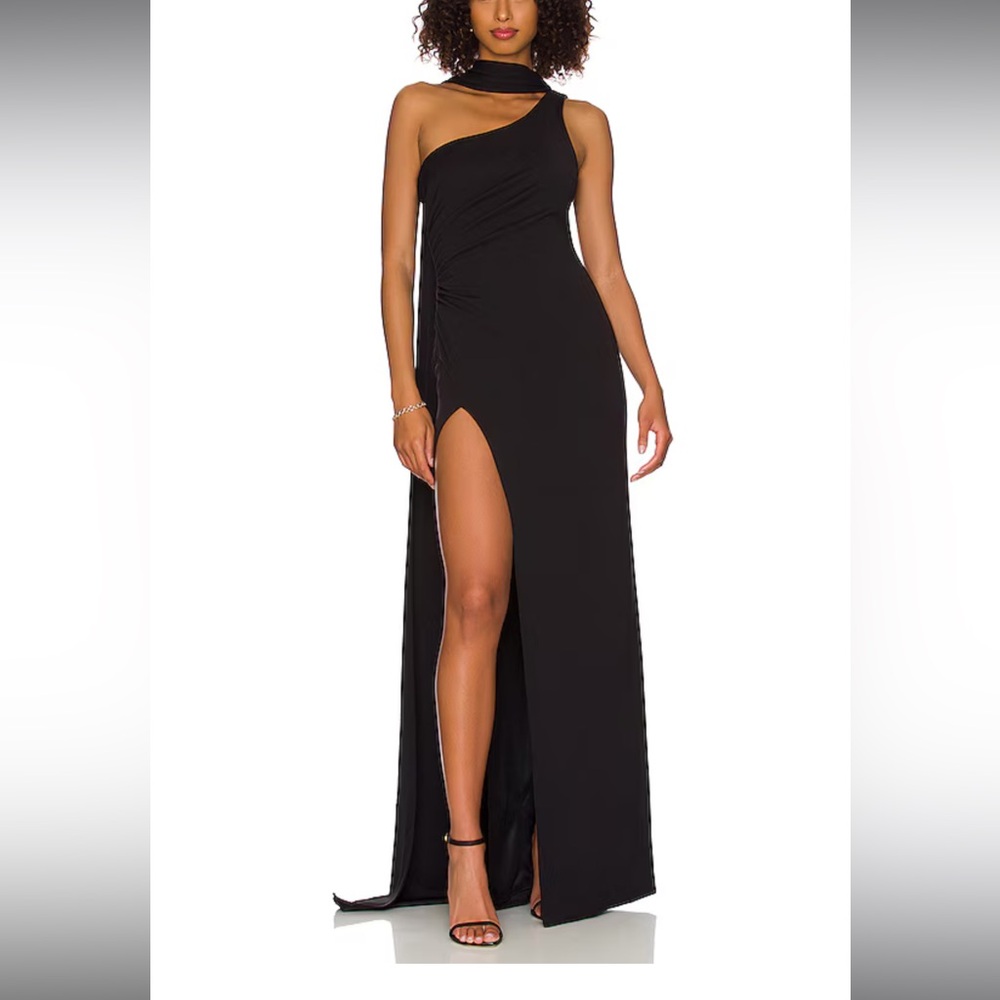 AMINA GOWN IN BLACK- Size S worn once
